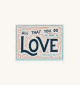 Be Done In Love Sticker