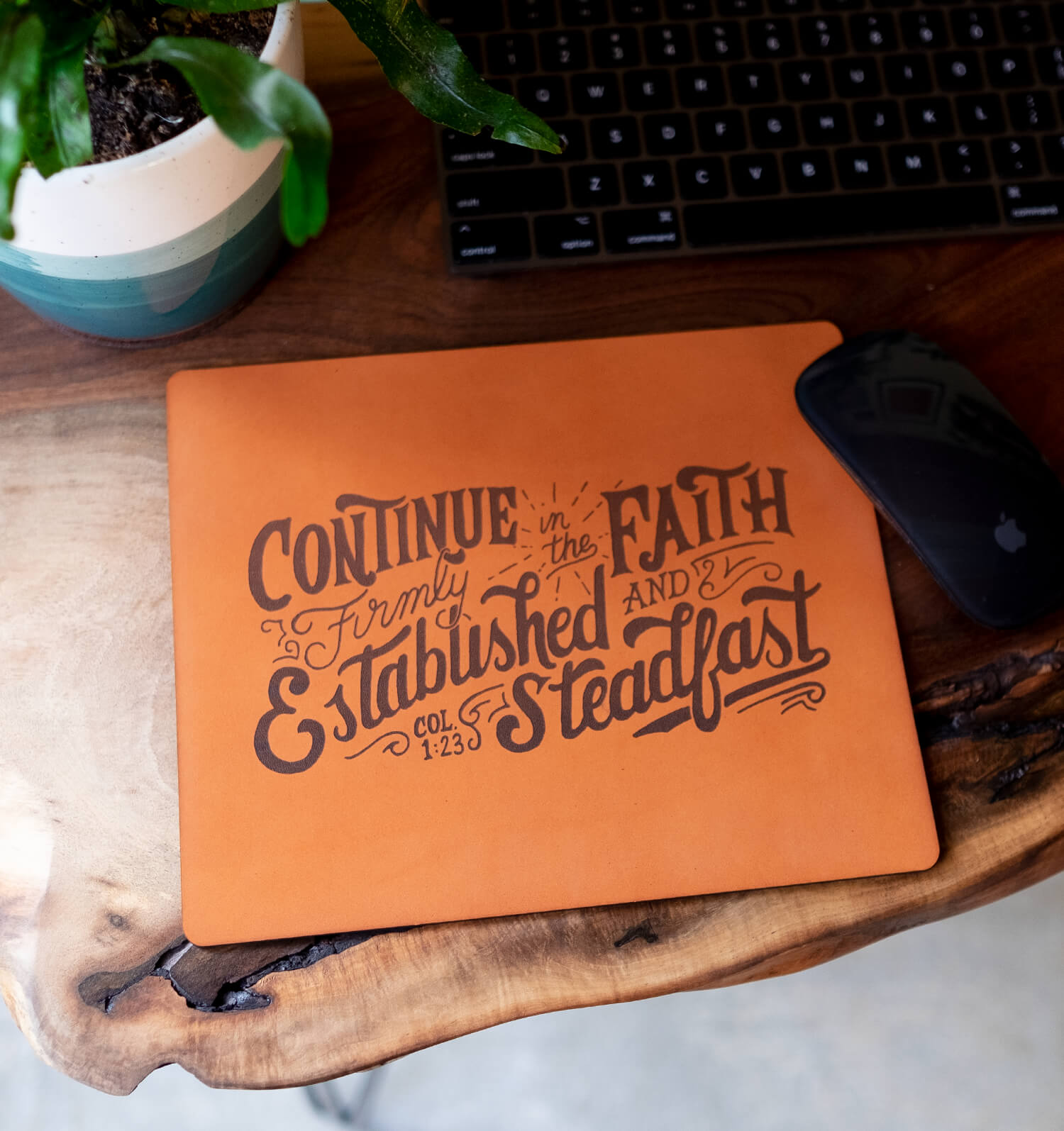 XL Leather Mousepad