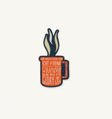 Eat Or Drink Sticker