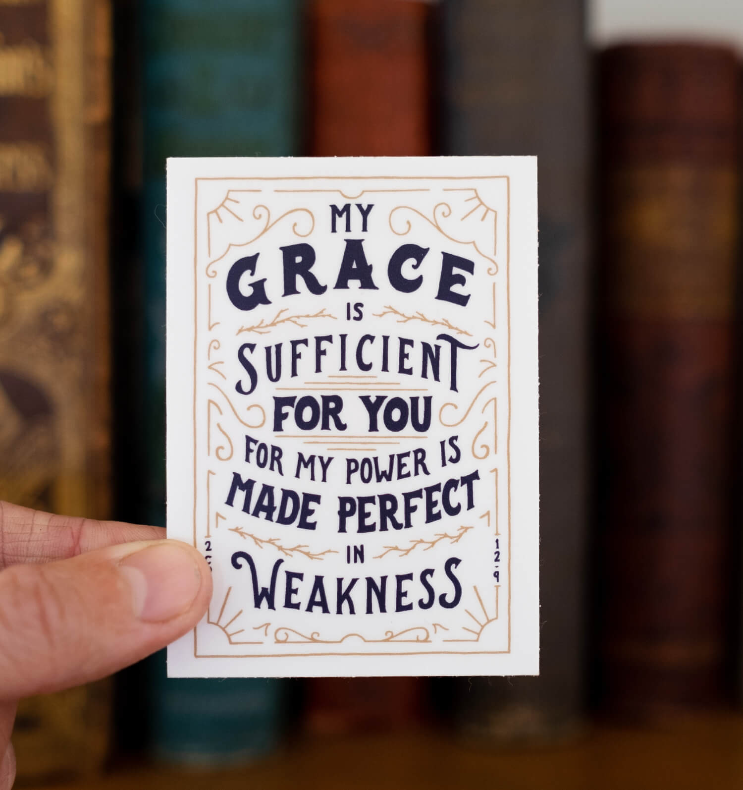 My Grace Is Sufficient Sticker