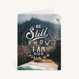 Be Still Greeting Card