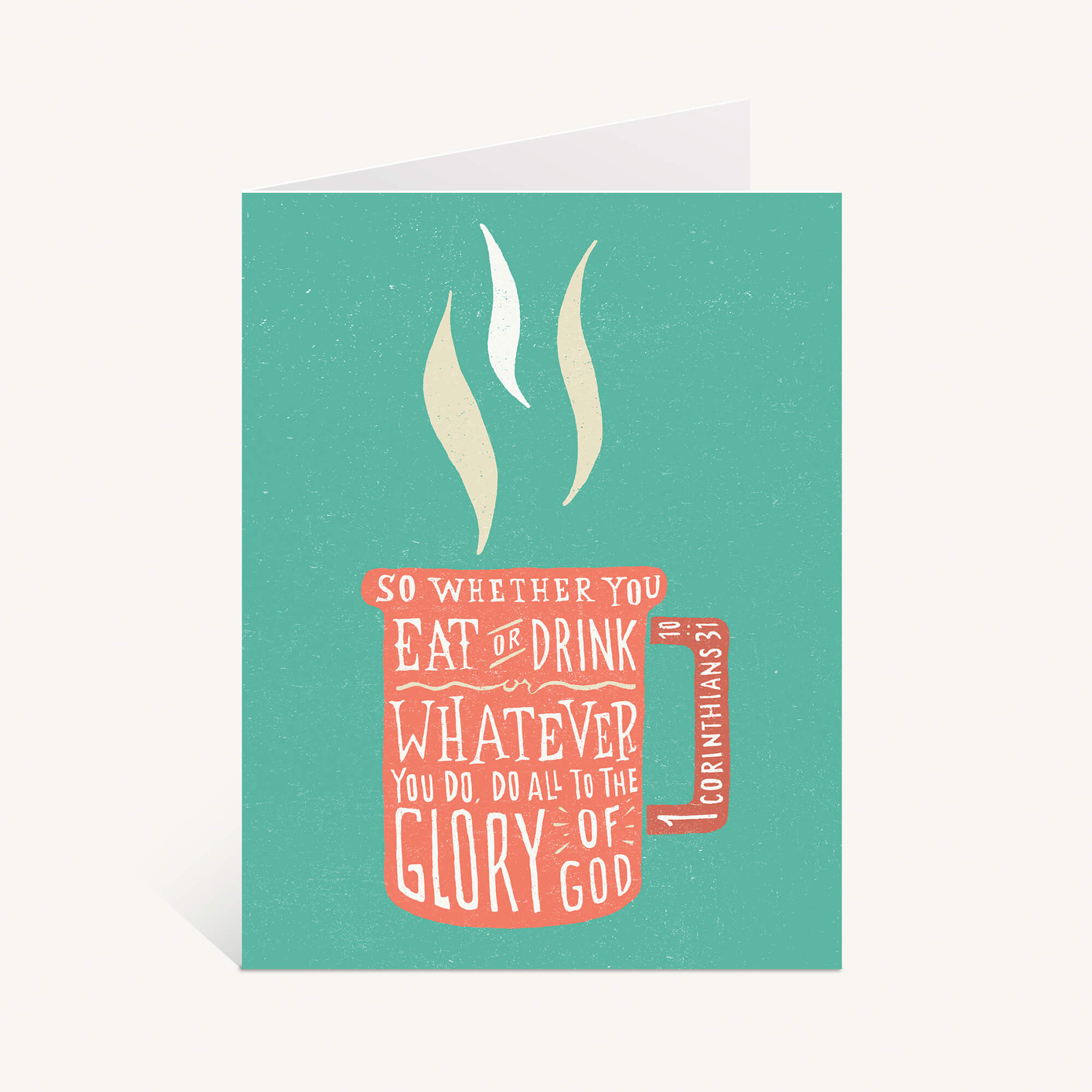 Eat Or Drink Greeting Card