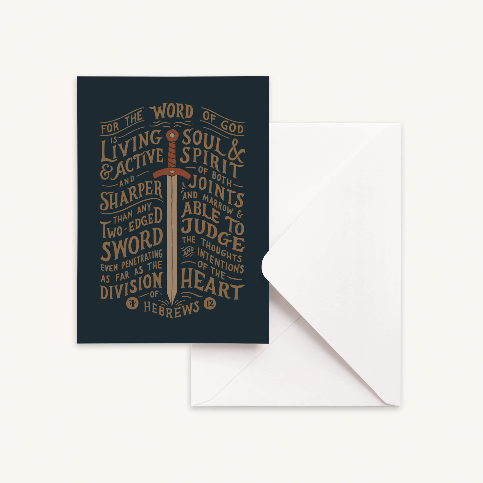 Living & Active Greeting Card