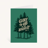 Glory To God Greeting Card