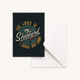 The Lord Is My Shepherd Greeting Card