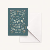 Stands Forever Greeting Card