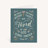 Stands Forever Greeting Card