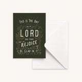 This Is The Day Greeting Card