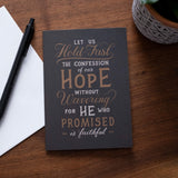 Hold Fast Greeting Card
