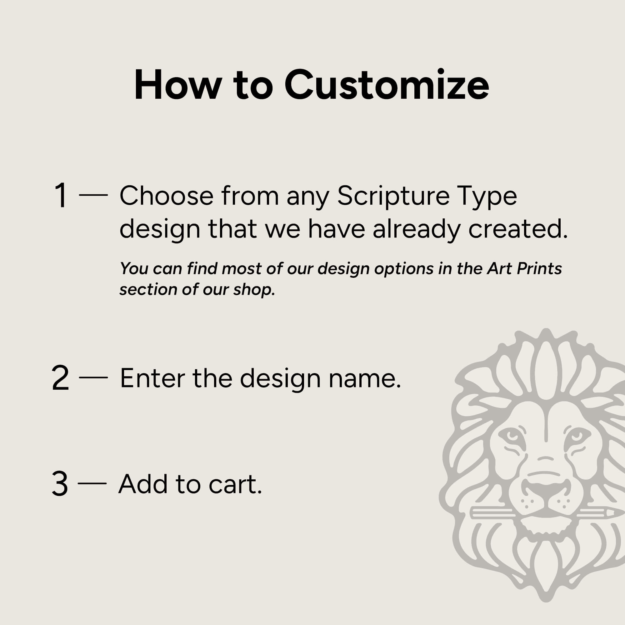 Scripture Type wood wall art live-edge slab