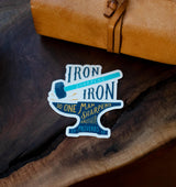 Iron Sharpens Iron Sticker
