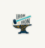 Iron Sharpens Iron Sticker