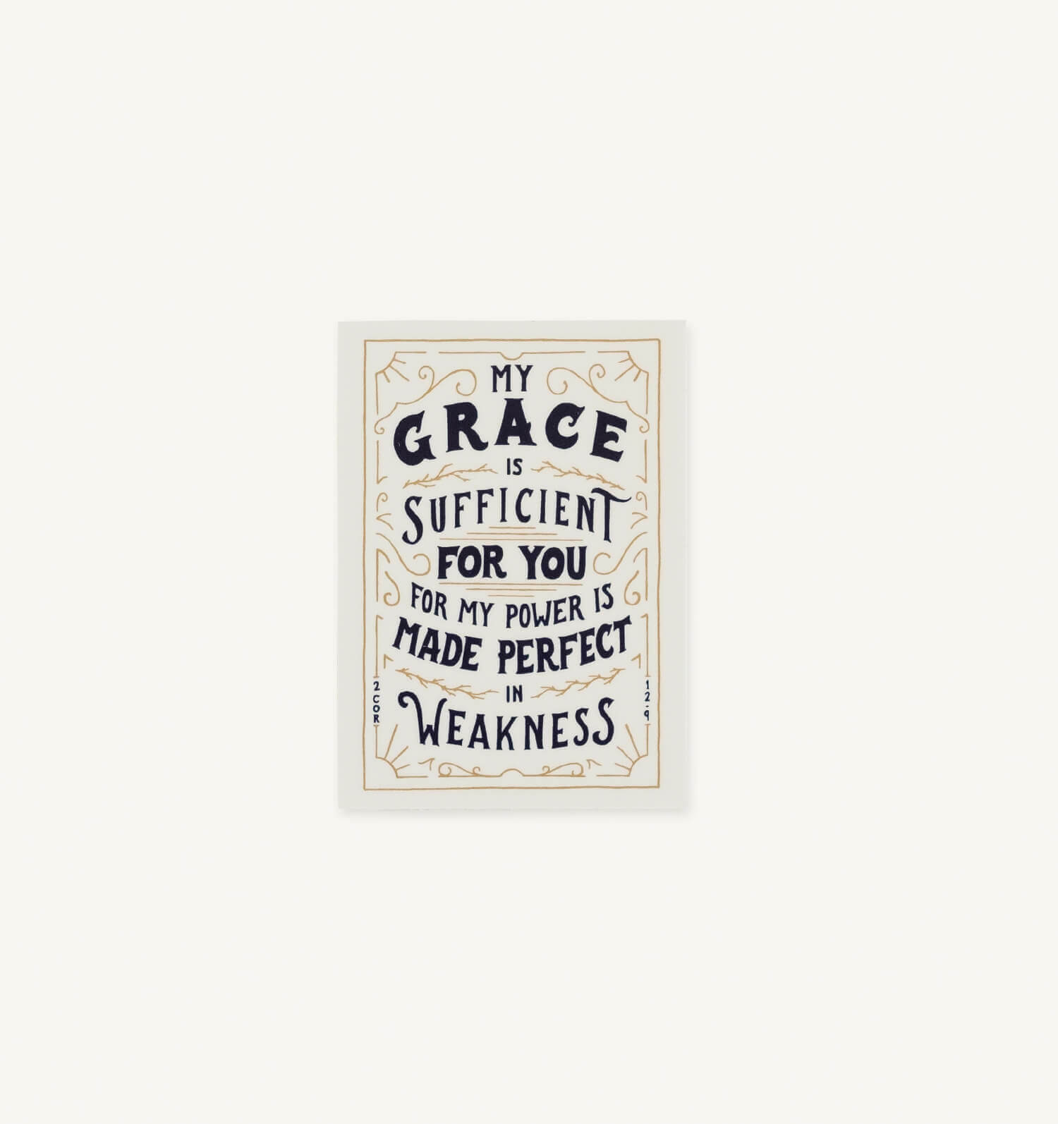 My Grace Is Sufficient Sticker