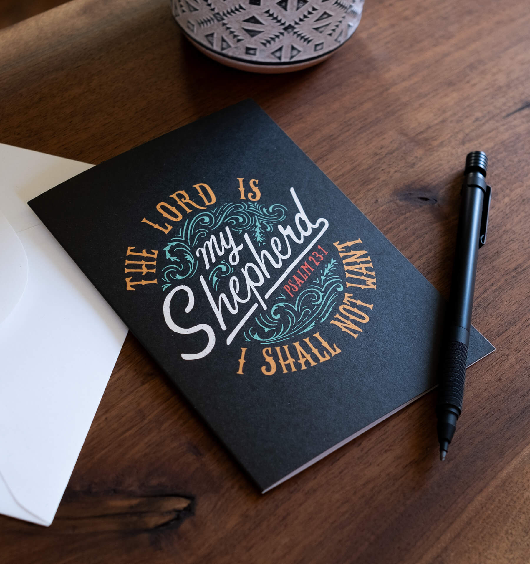 The Lord Is My Shepherd Greeting Card