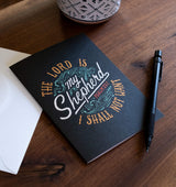 The Lord Is My Shepherd Greeting Card