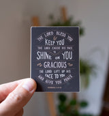 The Lord Bless You Sticker