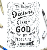 The Heavens Sticker
