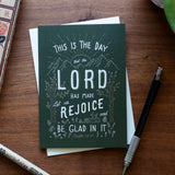 This Is The Day Greeting Card