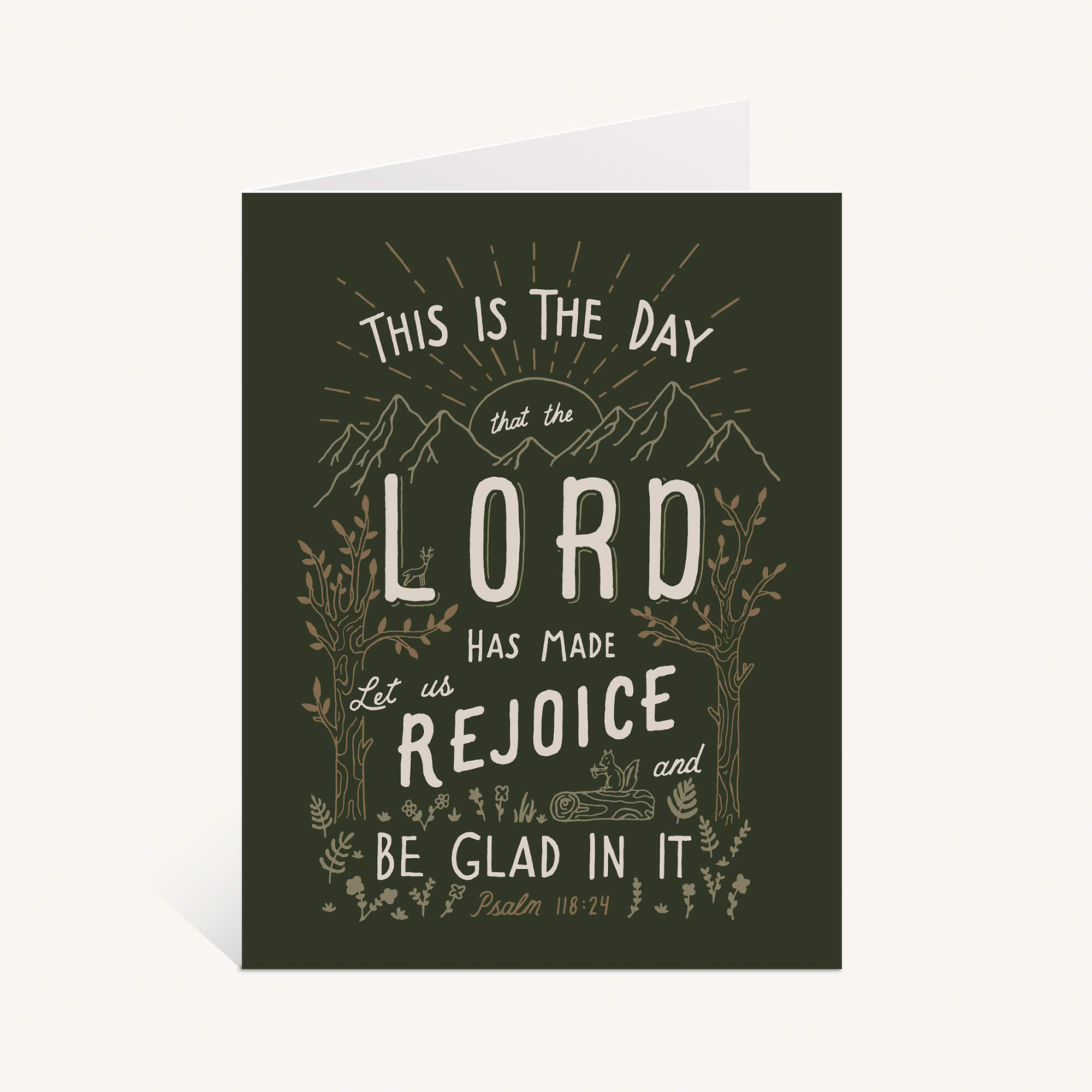 This Is The Day Greeting Card
