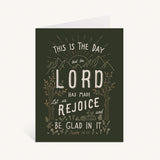 This Is The Day Greeting Card