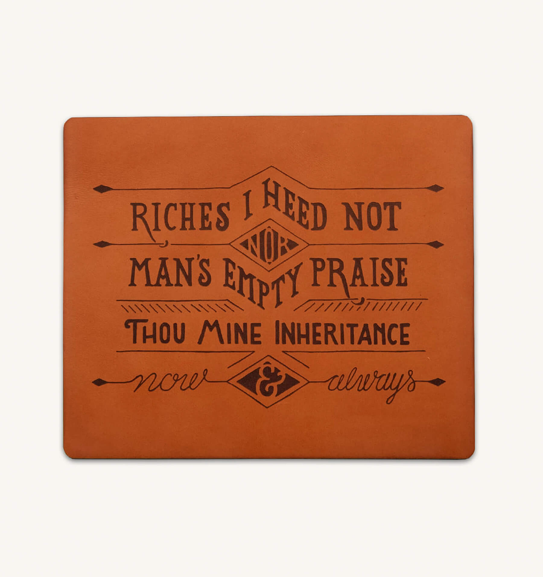 XL Leather Mousepad