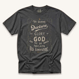 The Heavens Psalm 19:1 Tee hand-drawn Scripture design by Scripture Type