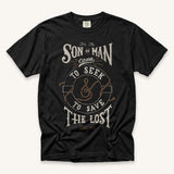 Luke 19:10 Son Of Man Tee hand-drawn design by Scripture Type