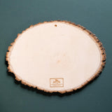 Psalm 1:3 Does Not Wither wood laser-engraved stump