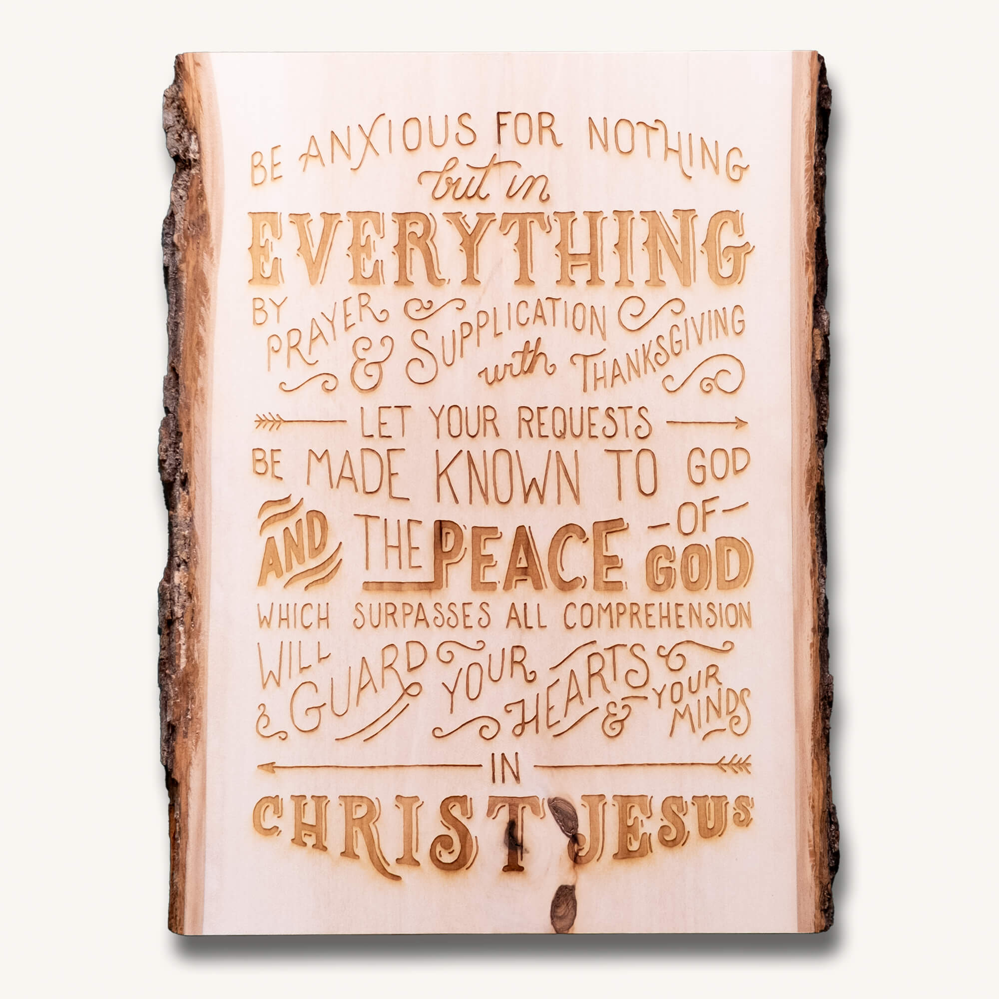 Be Anxious For Nothing