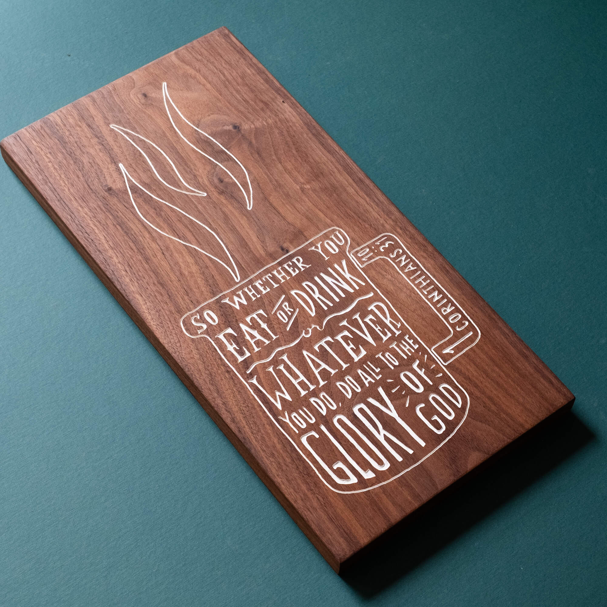 Eat Or Drink (Hand Painted)