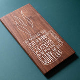 Eat Or Drink (Hand Painted)