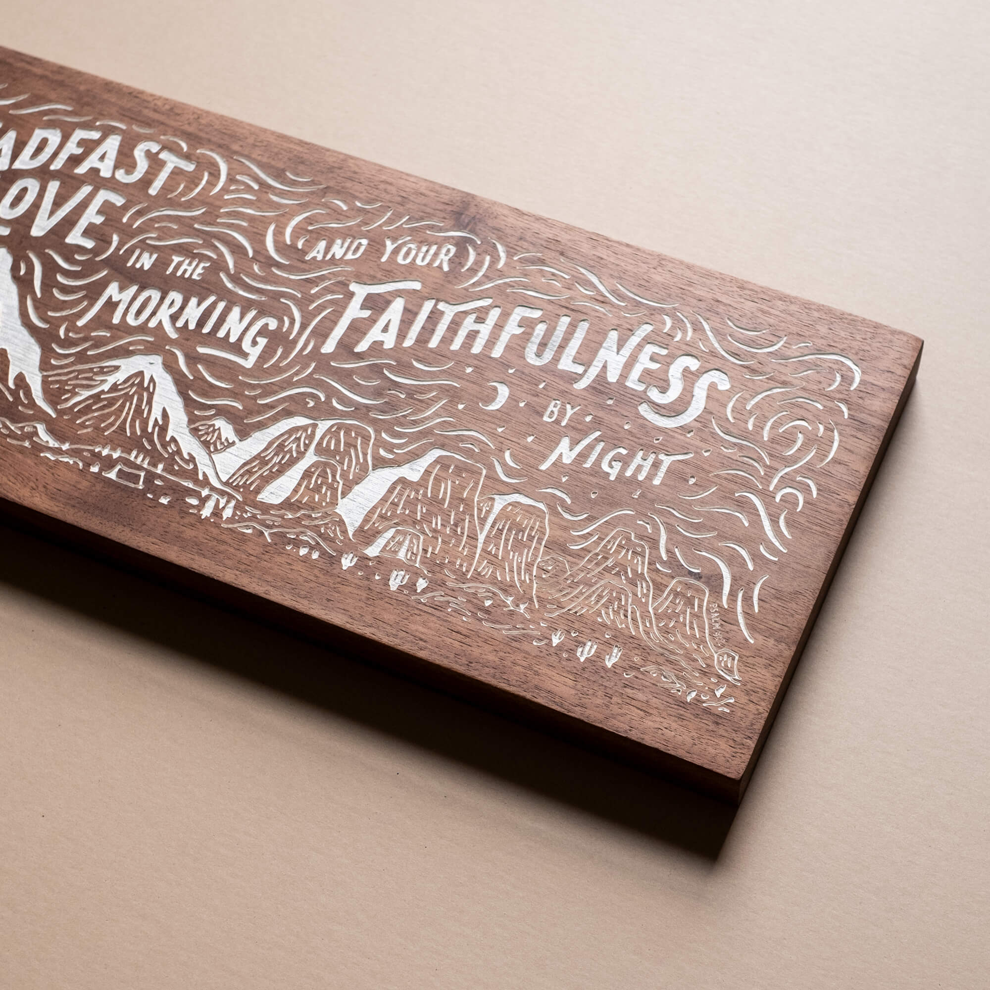 Steadfast Love (Hand Painted)