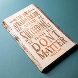 Things That Don't Matter