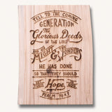 Glorious Deeds