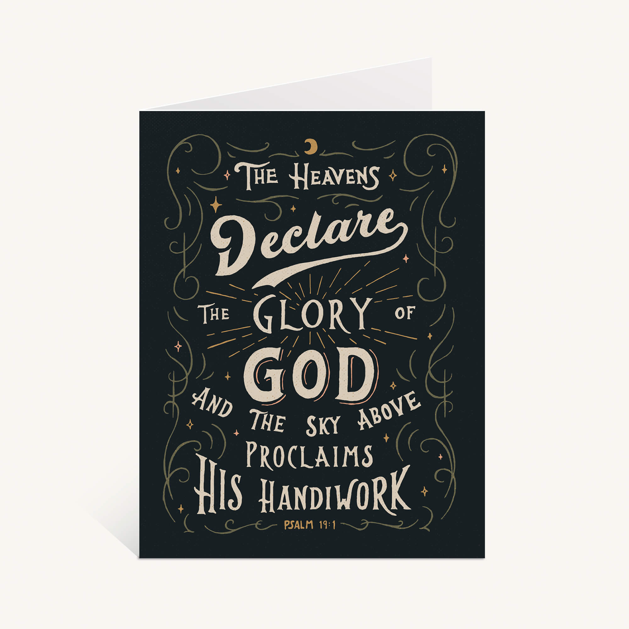 The Heavens Greeting Card