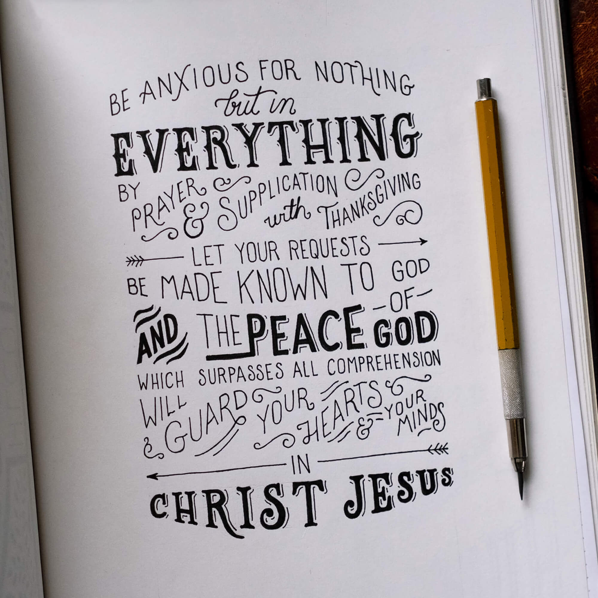 Be Anxious For Nothing