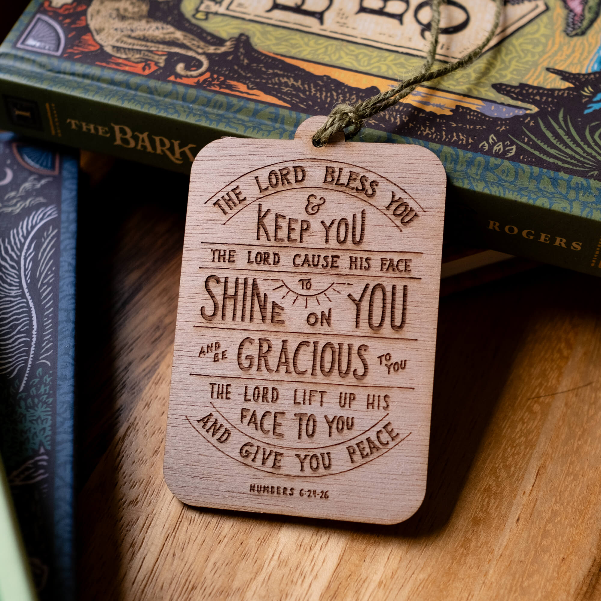 The Lord Bless You Wood Christmas Ornament