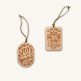 Wood Christmas Ornaments