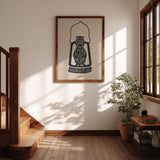 1 John 1:5 Light hand drawn Scripture art print by Scripture Type #color_stone