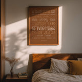 Dwell In You Richly Colossians 3:16-17 Scripture Type art print #color_terracotta