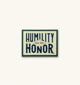 Humility Before Honor Sticker