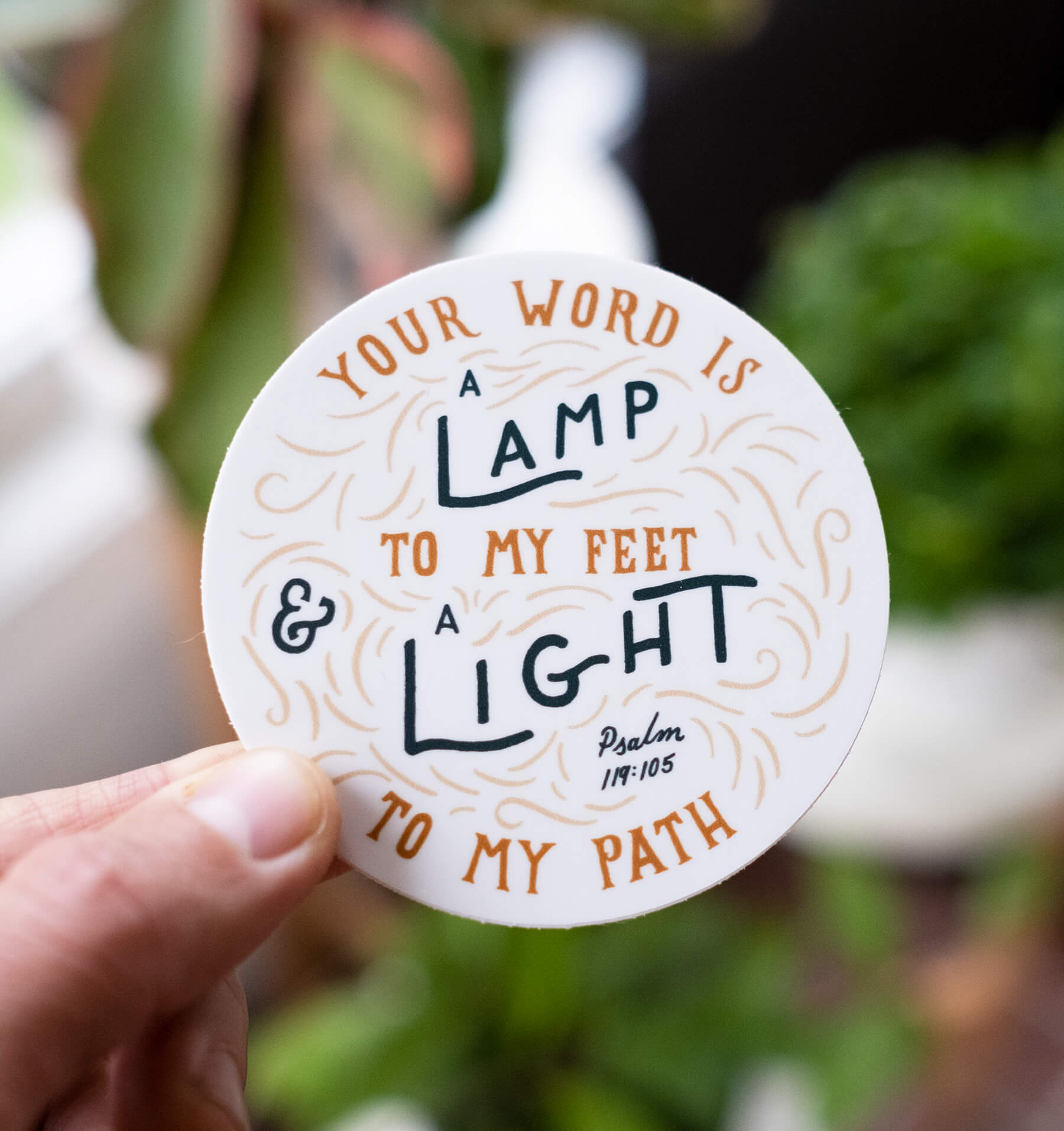 Light To My Path Sticker