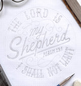 "Psalms" Leather Coaster Set