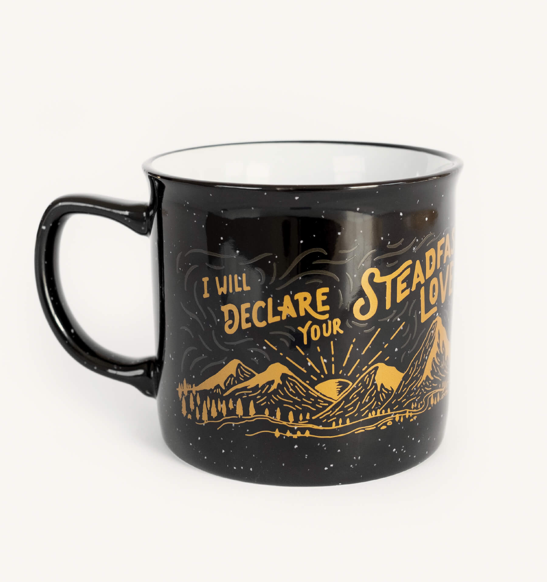Steadfast Love Camp Mug