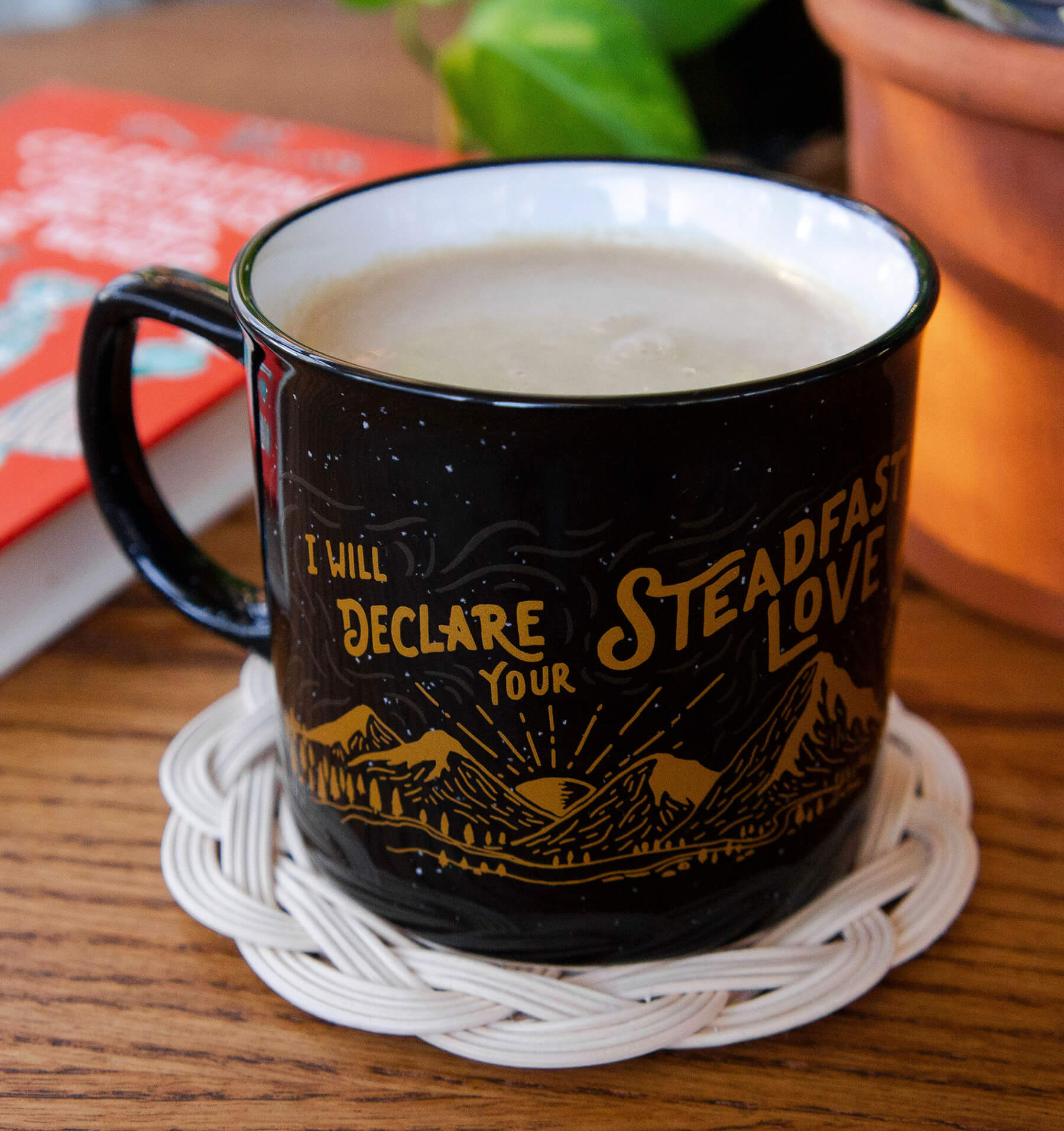 Steadfast Love Camp Mug