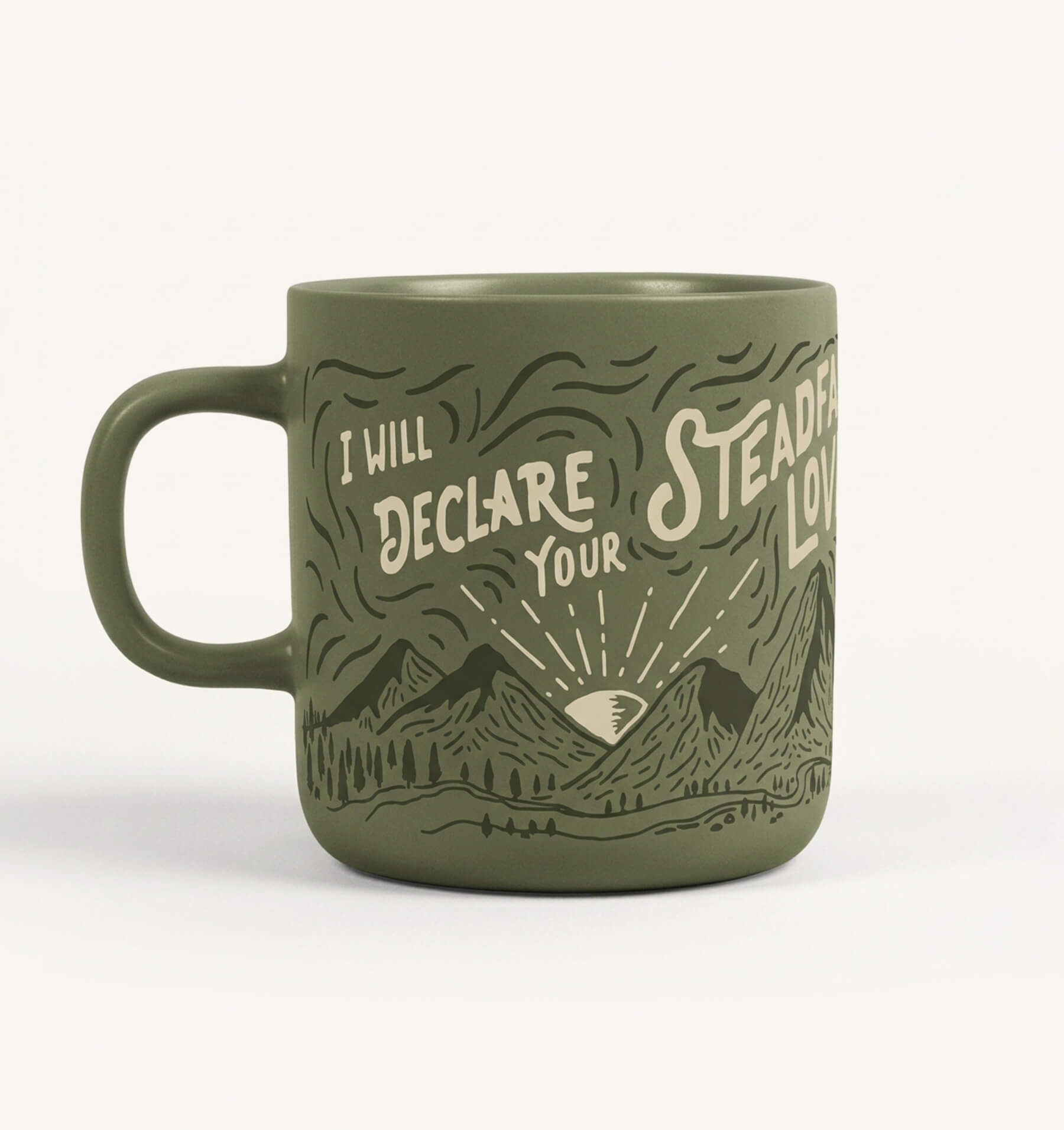 PREORDER Steadfast Love Matte Mug
