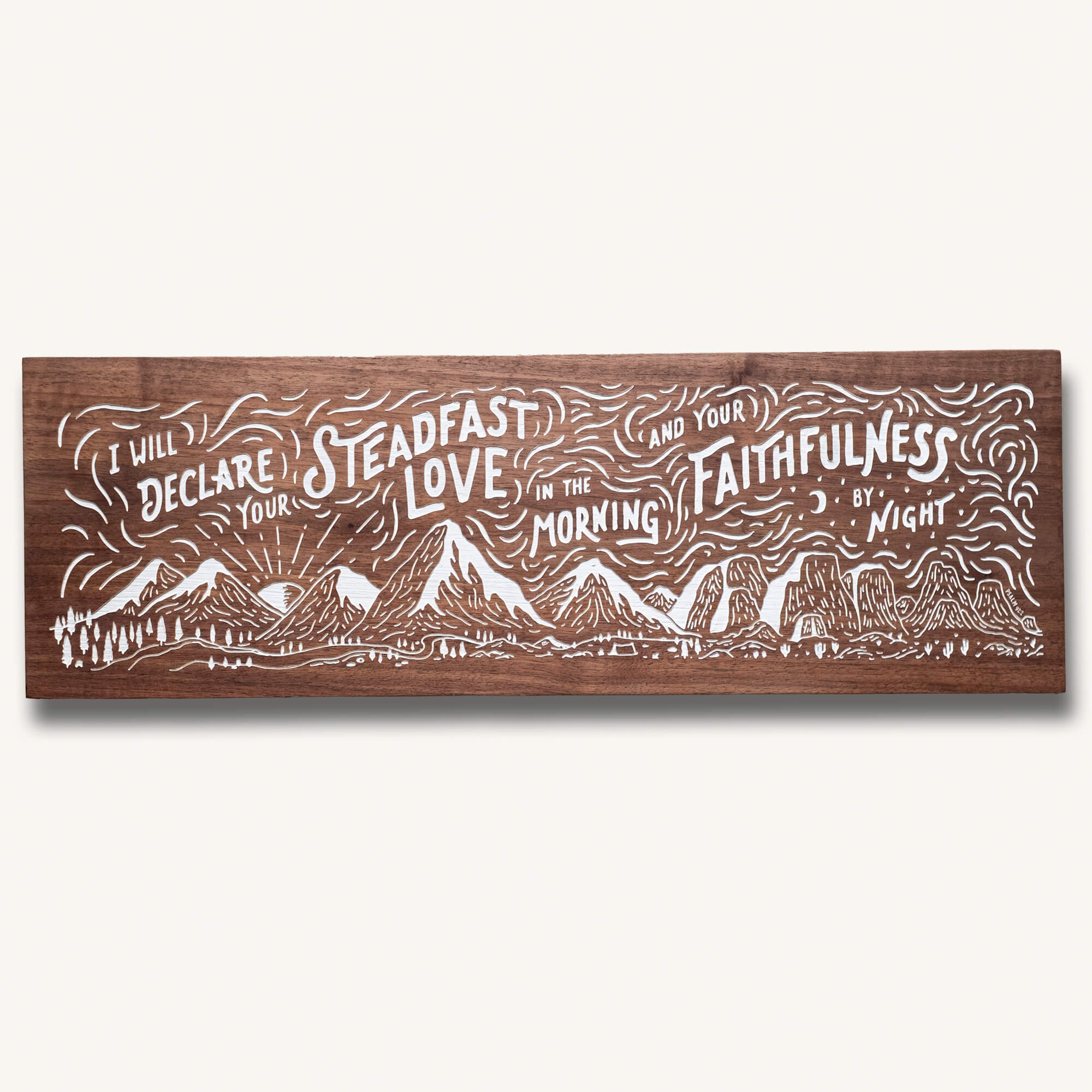 Steadfast Love (Hand Painted)