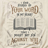 Stored Up Your Word Tee