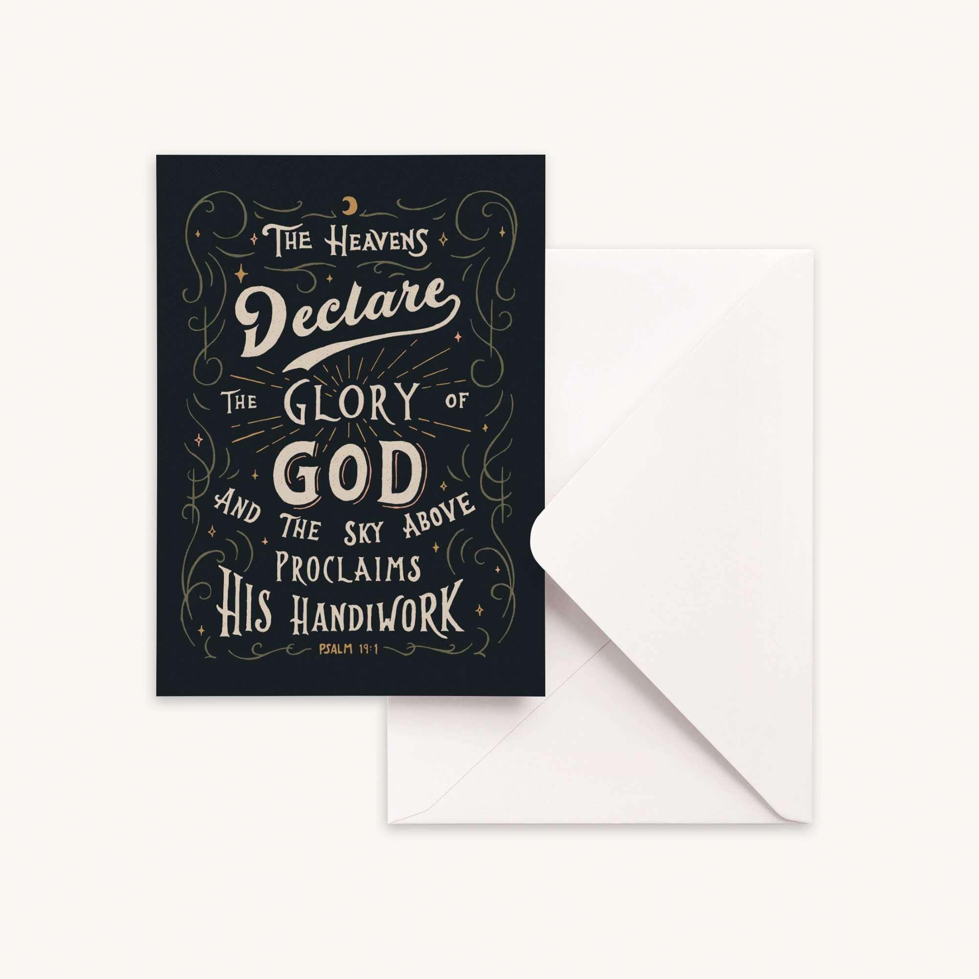 The Heavens Greeting Card