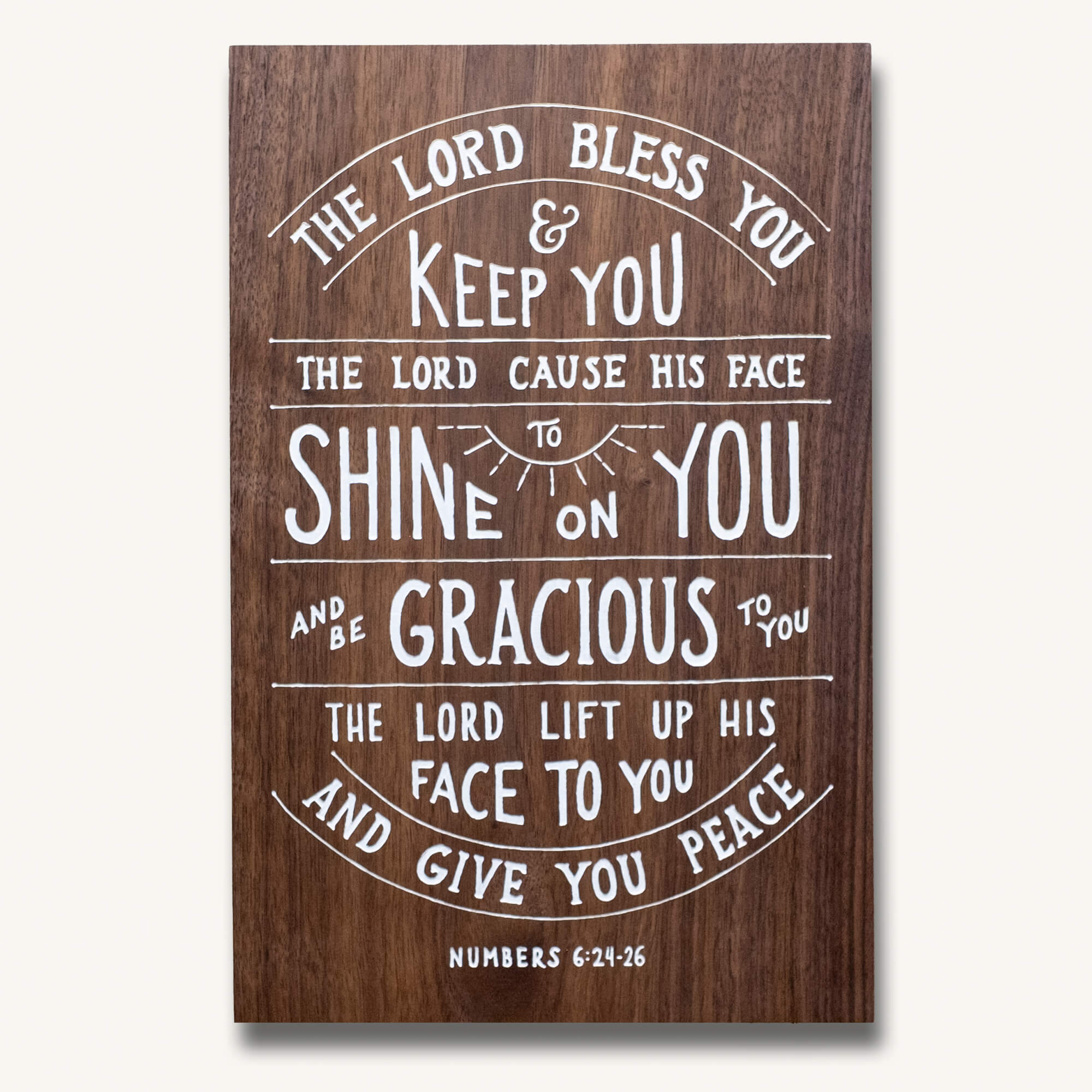 The Lord Bless You (Hand Painted)